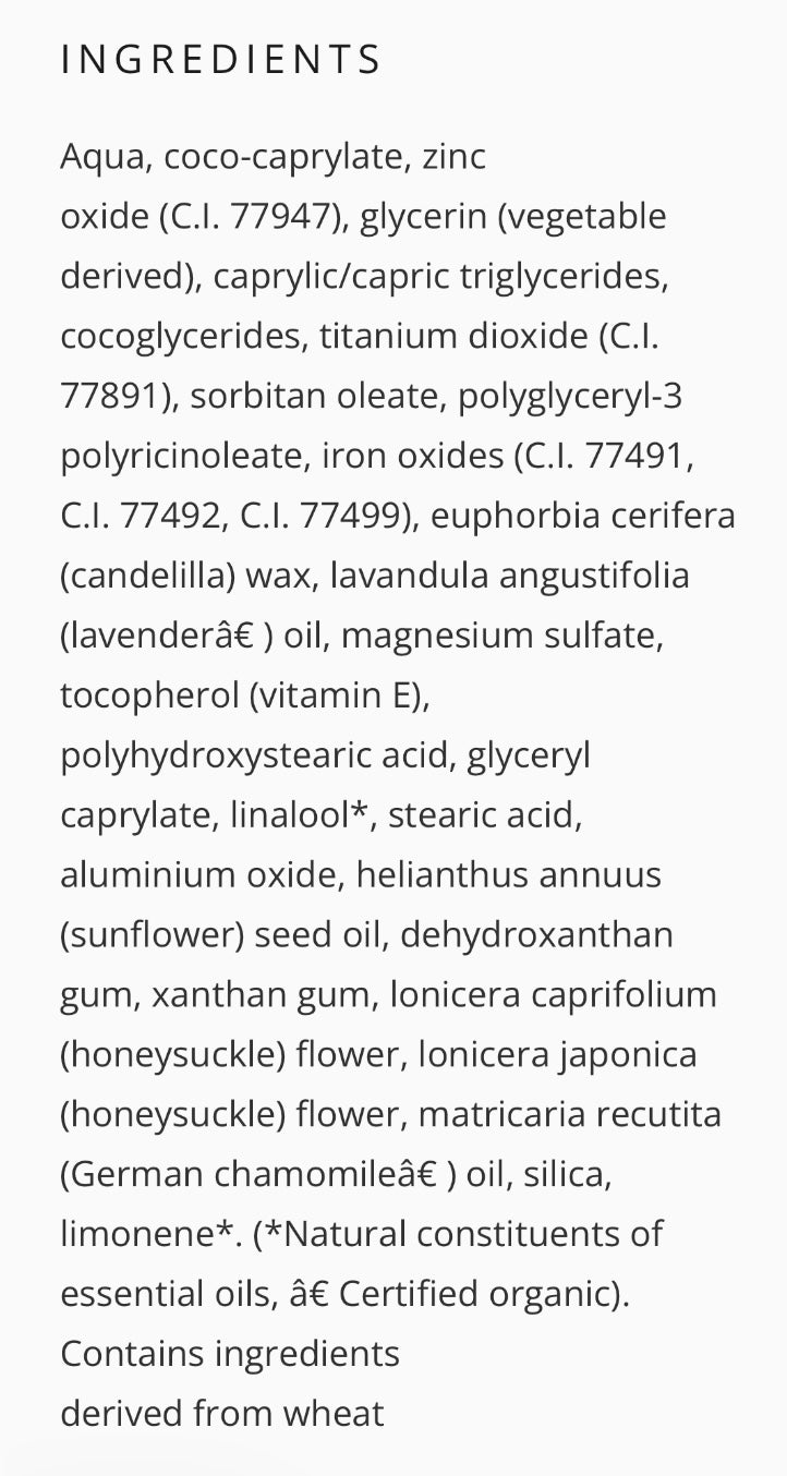 TINTED MOISTURISER SPF 15+(HONEY)